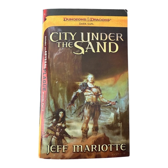 Dungeons & Dragons Other - Dark Sun: City Under the Sand by Jeff Mariotte Dungeons Dragons D&D Paperback
